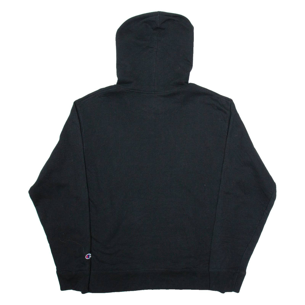 CHAMPION Mens Black Hoodie M
