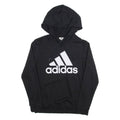 ADIDAS Womens Black Hoodie S