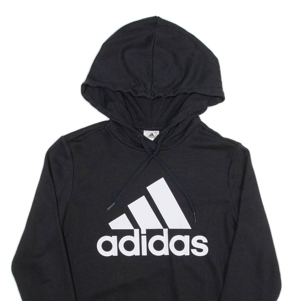 ADIDAS Womens Black Hoodie S