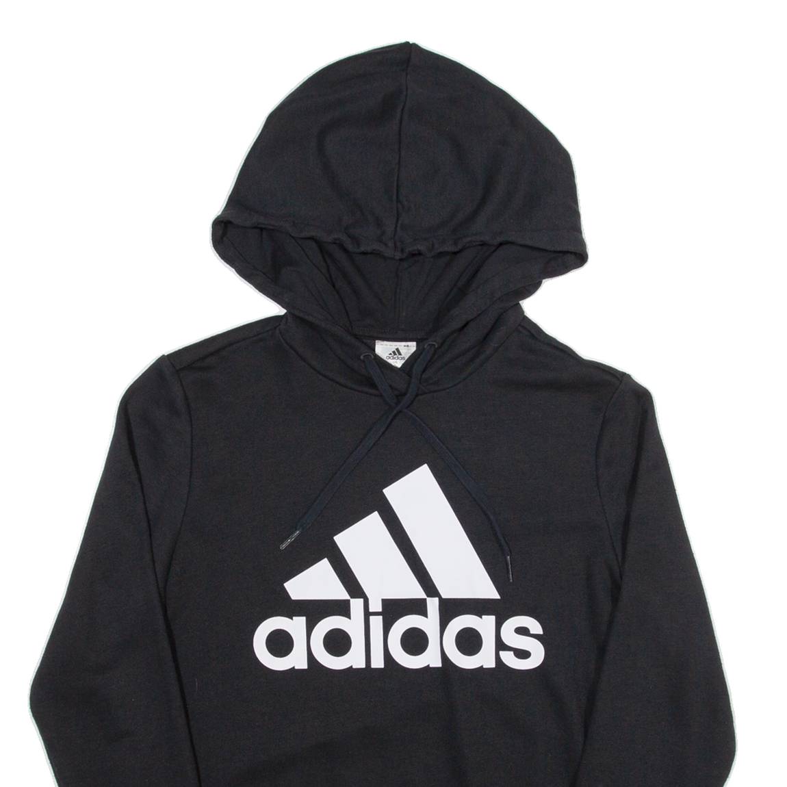 ADIDAS Womens Black Hoodie S