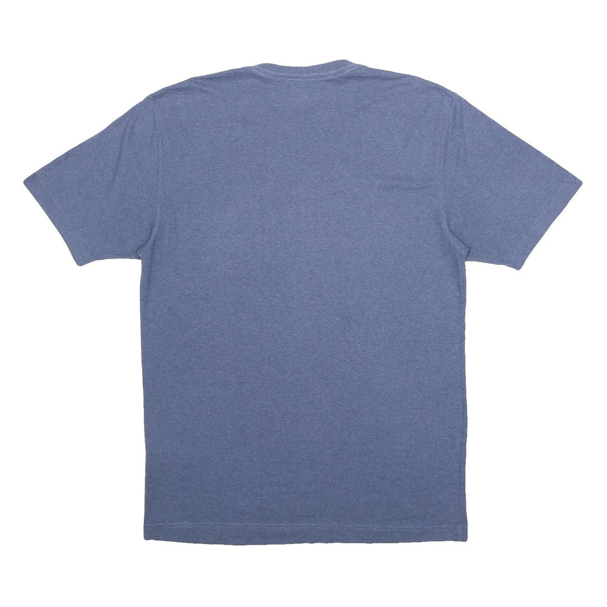CARHARTT Mens Blue T-Shirt M Short Sleeve Crew Neck Workwear Pocket Logo