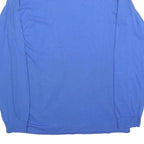 CAPTIVATING Mens Blue Kentucky Wildcats Long Sleeve Crew Neck T-Shirt M Cotton