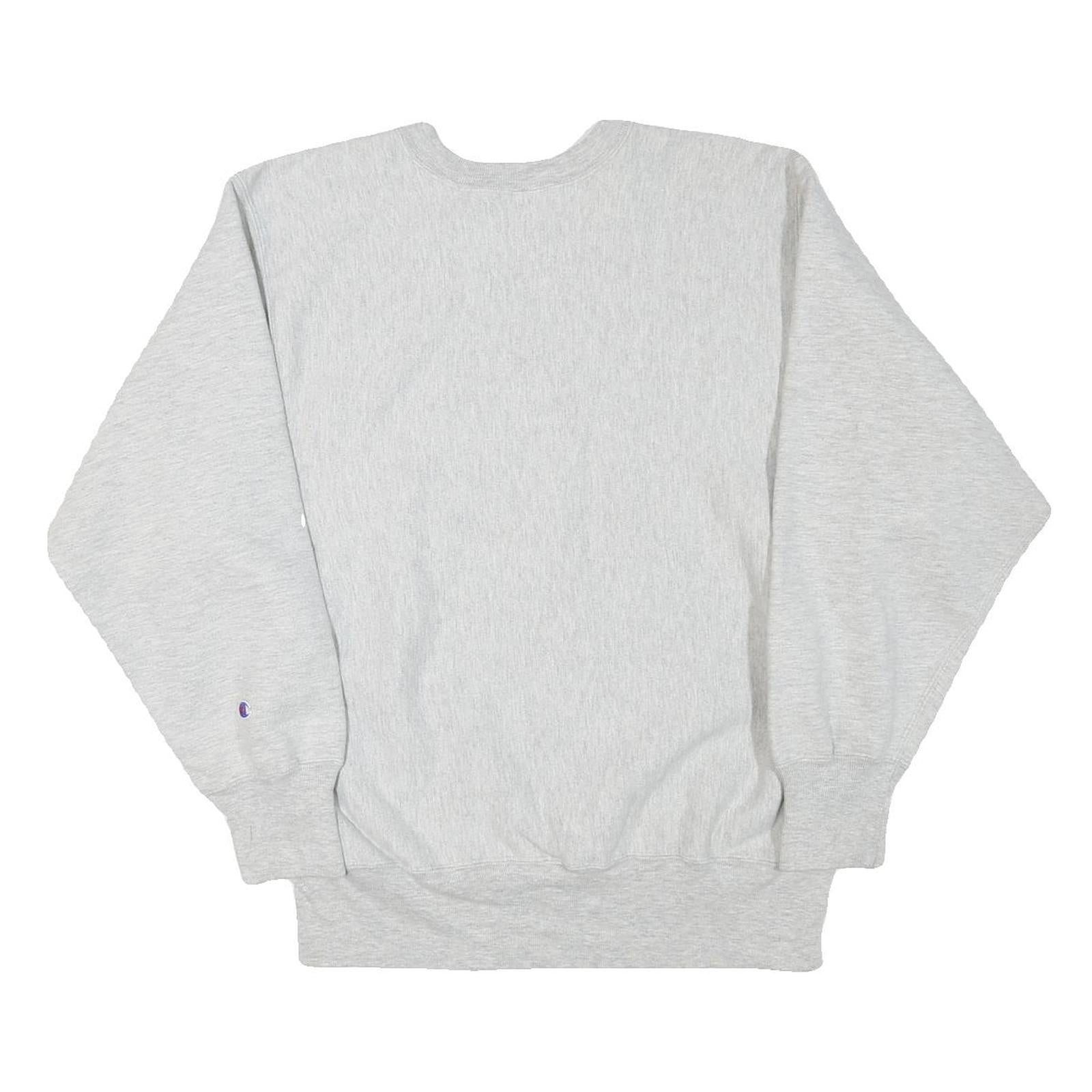 CHAMPION Mens Grey St Joseph's University Crew Neck XL Cotton Blend Sweatshirt