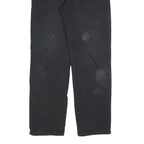 DICKIES Mens Regular Fit Black Denim Jeans W32 L32 Workwear Style Zip Closure