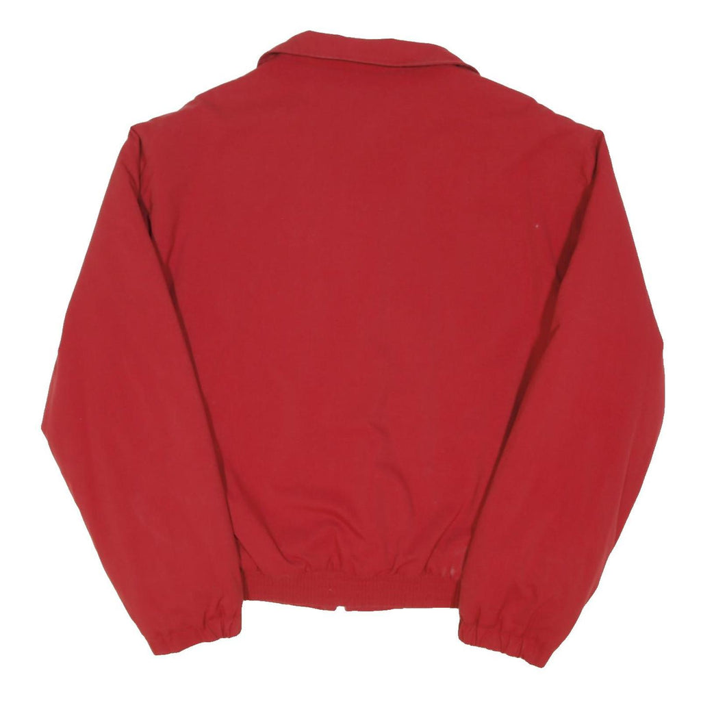 TIMBERLAND Mens Red Polyester Blend Zip Jacket XL Weathergear Casual Outdoor