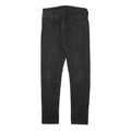 LEVI'S Mens Slim Black Denim Jeans Zip W28 L27 Classic Stylish Fit