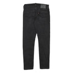 LEVI'S Mens Slim Black Denim Jeans Zip W28 L27 Classic Stylish Fit
