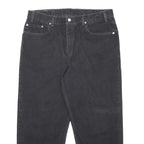 LEVI'S 550 Tapered Mens Jeans Black Relaxed Tapered Denim Medium W36 L25
