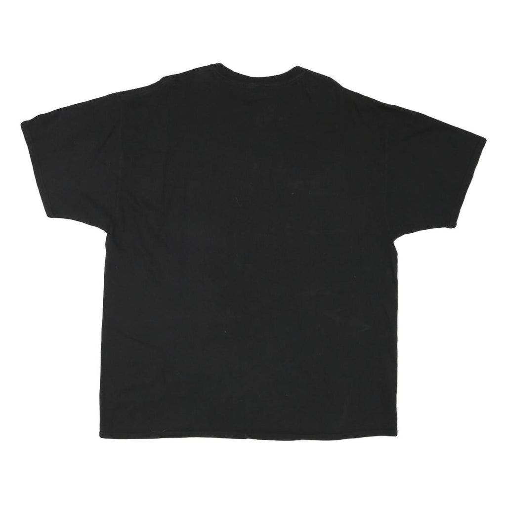 CHAMPION Mens Black Purdue Boilermakers Graphic T-Shirt 2XL Short Sleeve Crew