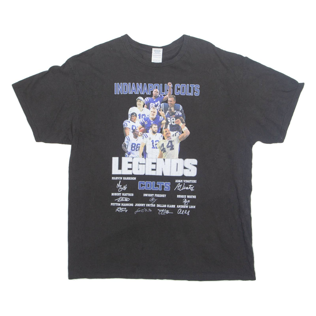 DELTA PRO WEIGHT NFL Indianapolis Colts Mens T-Shirt Black USA XL