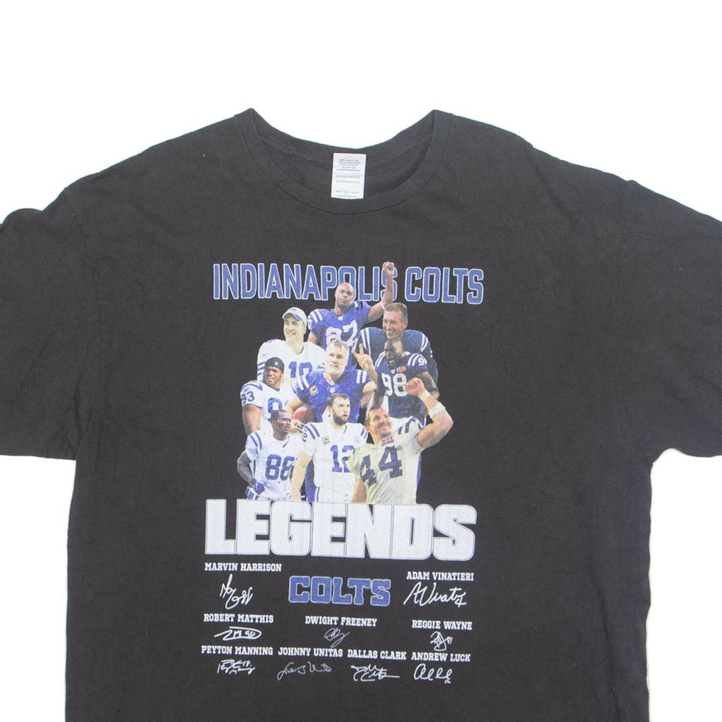 DELTA PRO WEIGHT NFL Indianapolis Colts Mens T-Shirt Black USA XL