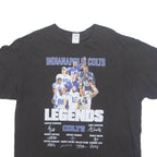DELTA PRO WEIGHT NFL Indianapolis Colts Mens T-Shirt Black USA XL
