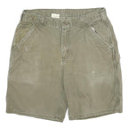 CARHARTT Mens Shorts Beige Casual Plain M W33 Durable Workwear