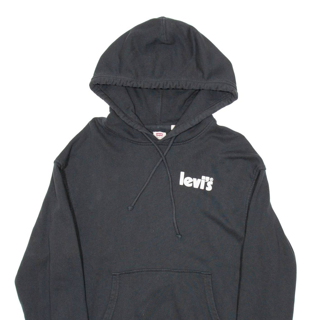 LEVI'S Mens Black Hoodie XS