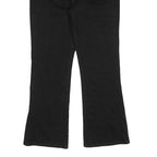 CALVIN KLEIN JEANS Womens Black Regular Flared Denim W34 L30 Classic Cotton