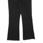 CALVIN KLEIN JEANS Womens Black Regular Flared Denim W34 L30 Classic Cotton