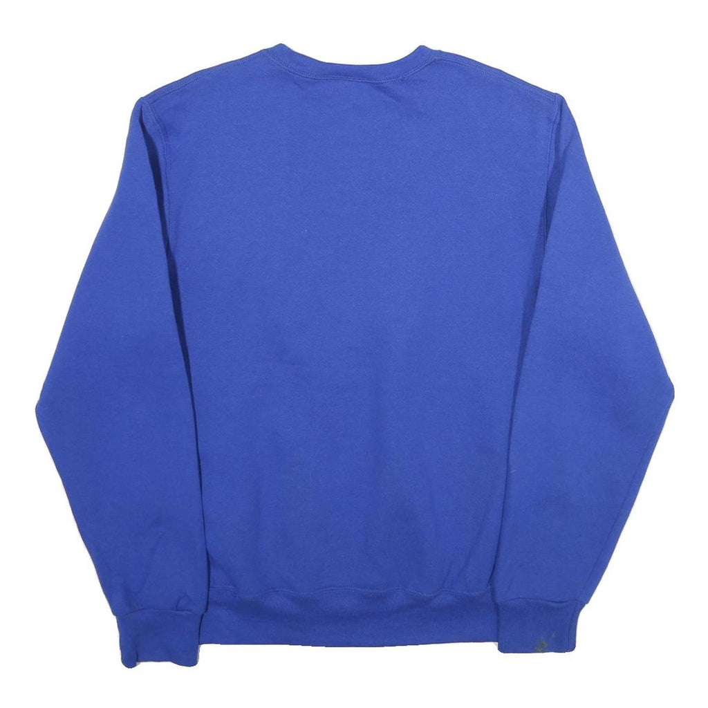 RUSSELL ATHLETIC Mens Blue Crew Neck M Sweatshirt Eagle Graphic Established 1976