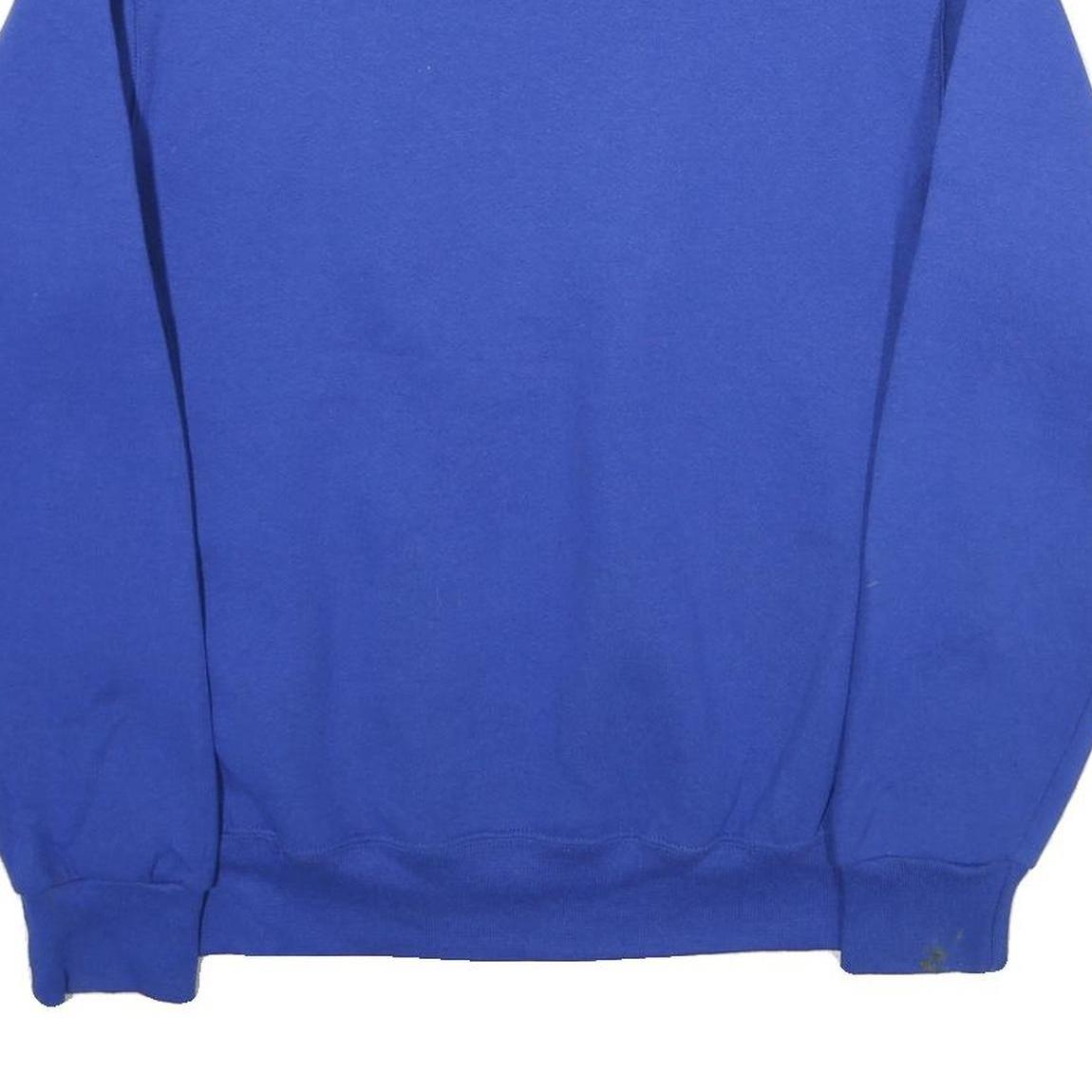 RUSSELL ATHLETIC Mens Blue Crew Neck M Sweatshirt Eagle Graphic Established 1976