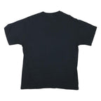 GILDAN Mens Black The Fire House Kushog Lake Graphic T-Shirt L Short Sleeve Crew