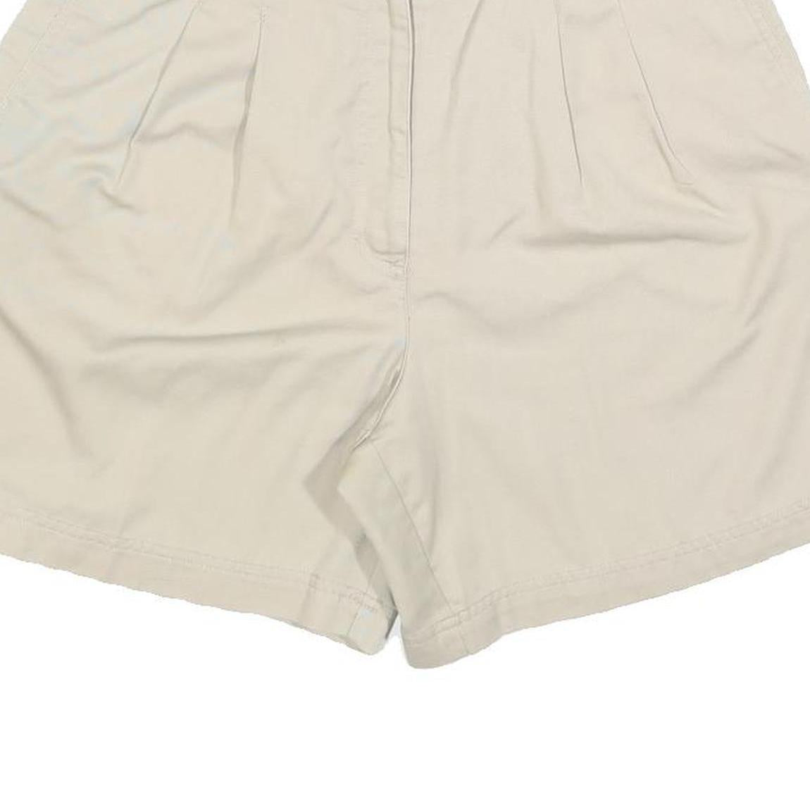CABIN CREEK Womens Beige Casual Shorts M W28 Cotton Blend Comfortable Fit