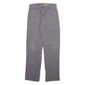 CARHARTT Mens Trousers Grey Relaxed Straight W30 L32