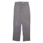 CARHARTT Mens Trousers Grey Relaxed Straight W30 L32