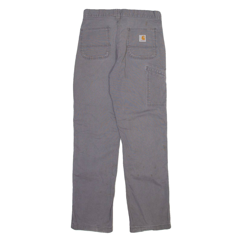 CARHARTT Mens Trousers Grey Relaxed Straight W30 L32