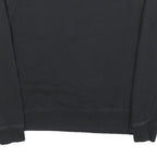 FILA Womens Black Crew Neck M Sweatshirt Cotton Blend Logo Casual Pullover