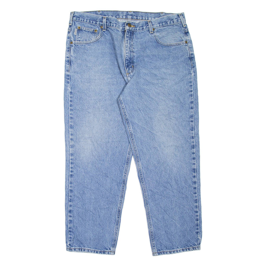 CARHARTT Workwear Mens Jeans Blue Relaxed Tapered W36 L28
