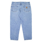 CARHARTT Workwear Mens Jeans Blue Relaxed Tapered W36 L28