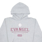 CHAMPION Evangel Volleyball Crusaders Womens Grey Hoodie USA M
