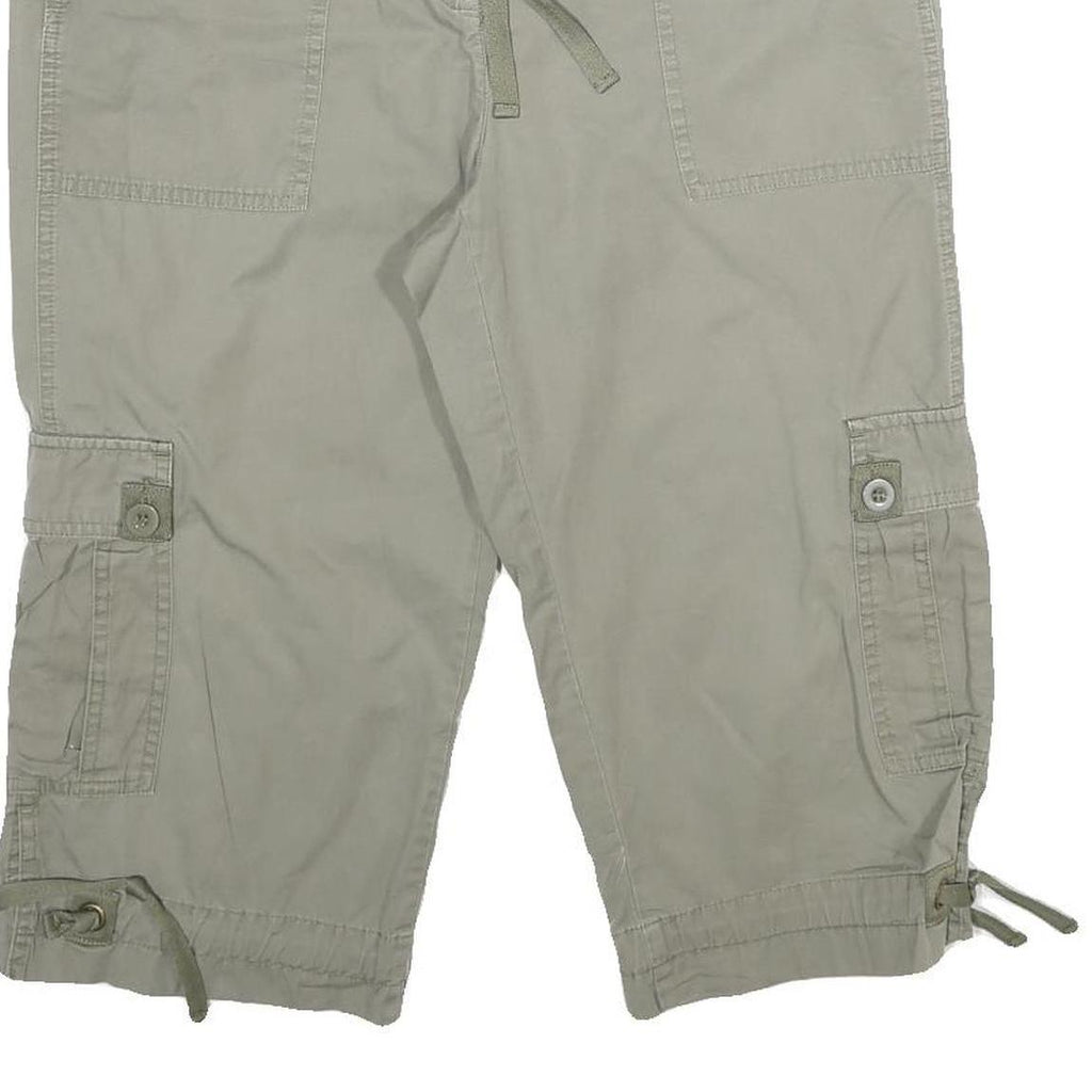 WESTBOUND Womens Shorts Beige Cargo Casual UK 14 W32 Cotton Drawstring Pockets