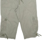WESTBOUND Womens Shorts Beige Cargo Casual UK 14 W32 Cotton Drawstring Pockets