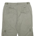 WESTBOUND Womens Shorts Beige Cargo Casual UK 14 W32 Cotton Drawstring Pockets