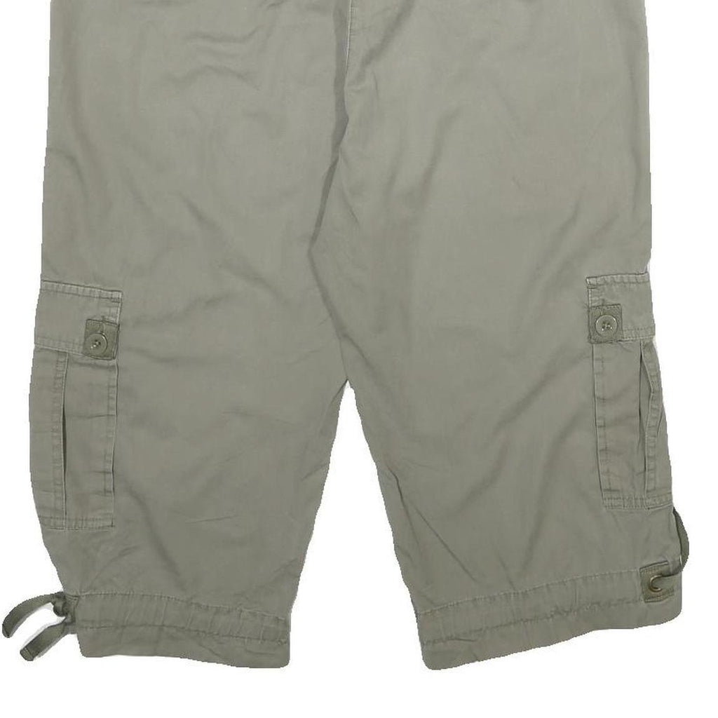 WESTBOUND Womens Shorts Beige Cargo Casual UK 14 W32 Cotton Drawstring Pockets