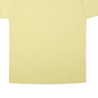 RUSSELL ATHLETIC Mens Yellow Georgia Tech Grandparent Graphic T-Shirt XL Short