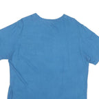 THE NORTH FACE Mens Blue Logo Graphic T-Shirt L Short Sleeve Crew Neck Casual