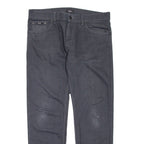 HUGO BOSS Womens Trousers Grey Regular Straight W38 L30