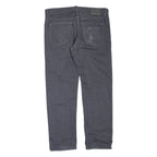 HUGO BOSS Womens Trousers Grey Regular Straight W38 L30