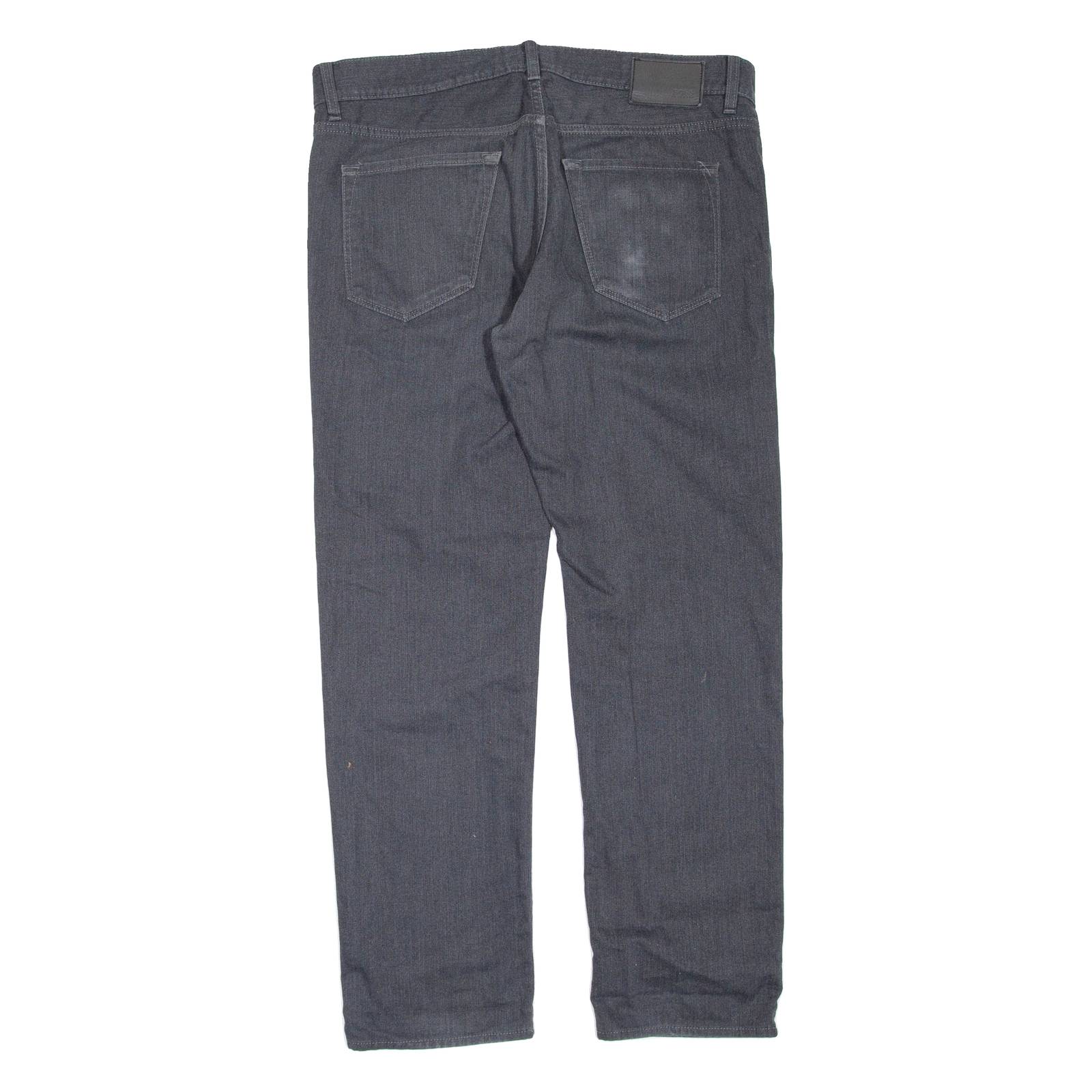 HUGO BOSS Womens Trousers Grey Regular Straight W38 L30