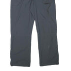 TREVOLUTION Mens Polyester Blend Regular Fit Black Trousers W34 L28 Outdoor