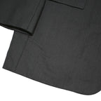 PIATTELLI Mens Black Wool Blend Classic Blazer Jacket XL Button Closure
