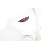 KAPPA Mens White Italia Short Sleeve Cotton Polo Shirt 2XL Italy Flag