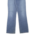 LEVI'S Womens Regular Fit Blue Denim Straight Jeans W27 L31 Classic Cotton Blend
