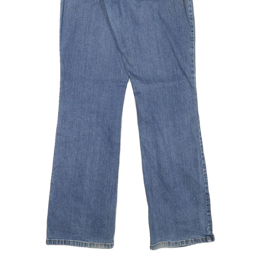 LEVI'S Womens Regular Fit Blue Denim Straight Jeans W27 L31 Classic Cotton Blend