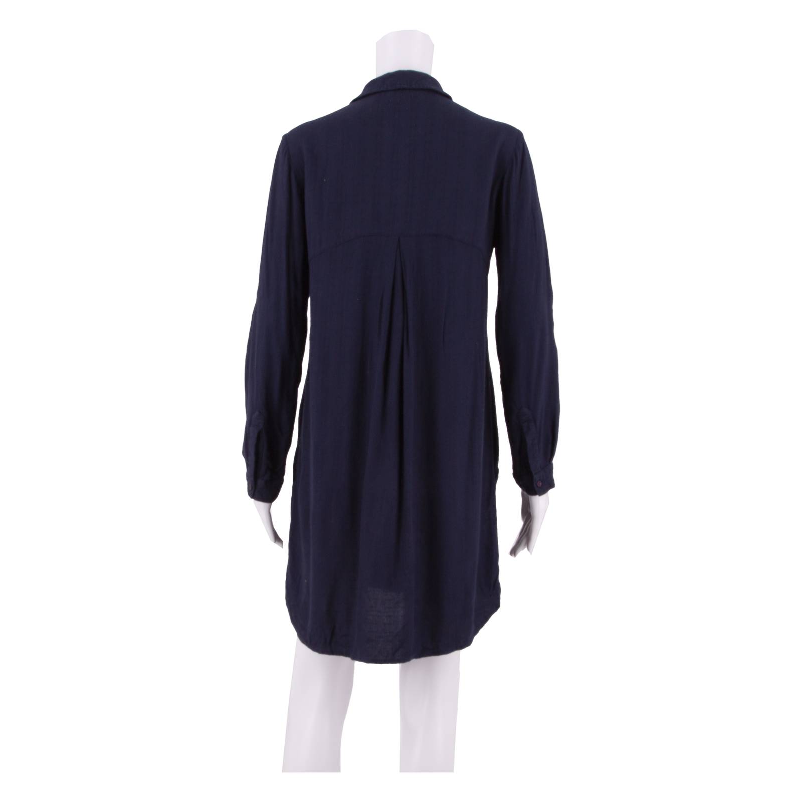 FAT FACE Womens Shirt Dress Blue Long Sleeve Knee Length UK 10