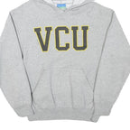 CHAMPION Womens Grey VCU Printed Pullover Hoodie XXS Cotton Blend Comfortable