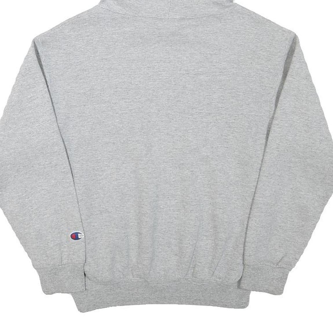 CHAMPION Womens Grey VCU Printed Pullover Hoodie XXS Cotton Blend Comfortable