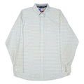 WRANGLER Mens Shirt Blue Check Long Sleeve 2XL