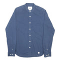 DIESEL Mens Blue Cotton Shirt M Button-Down Collar Long Sleeve Casual